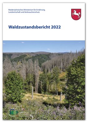 Titel des Waldzustandsberichts 2022 des Landes Niedersachsen