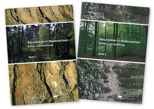 Titelseiten der Naturwaldbücher