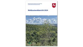 Cover des Waldzustandsberichts 2024 für Niedersachsen