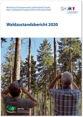 Titel des Waldzustandsbericht 2020 von Schleswig-Holstein