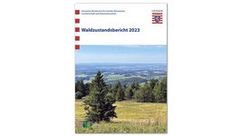 Cover des Waldzustandsberichts 2023 für Hessen